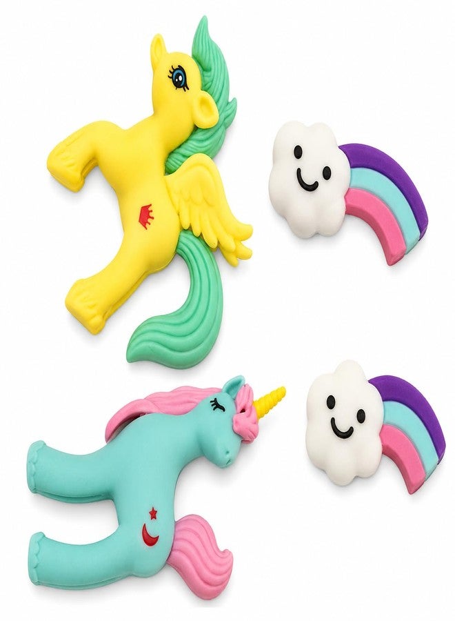 SUPER TOY Mermaid Erasers for Kids Different Shapes, 3D Erasers Return Gift Combo Pack Rubber for School Boys & Girls Stationery Supplies (Assorted Design) - Image 5