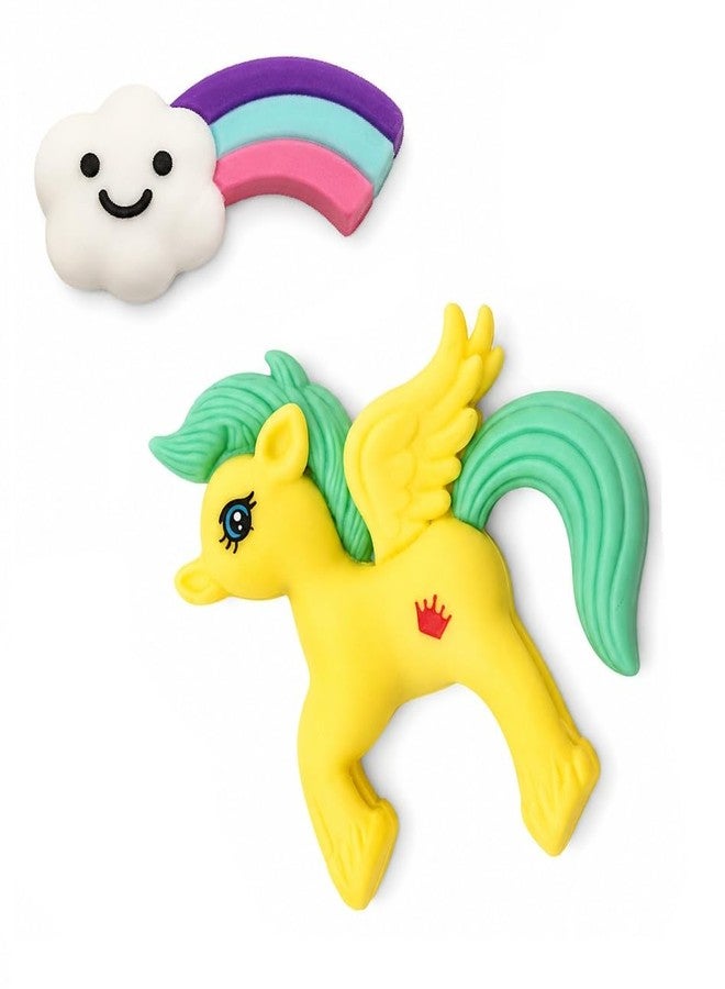 SUPER TOY Mermaid Erasers for Kids Different Shapes, 3D Erasers Return Gift Combo Pack Rubber for School Boys & Girls Stationery Supplies (Assorted Design) - Image 1