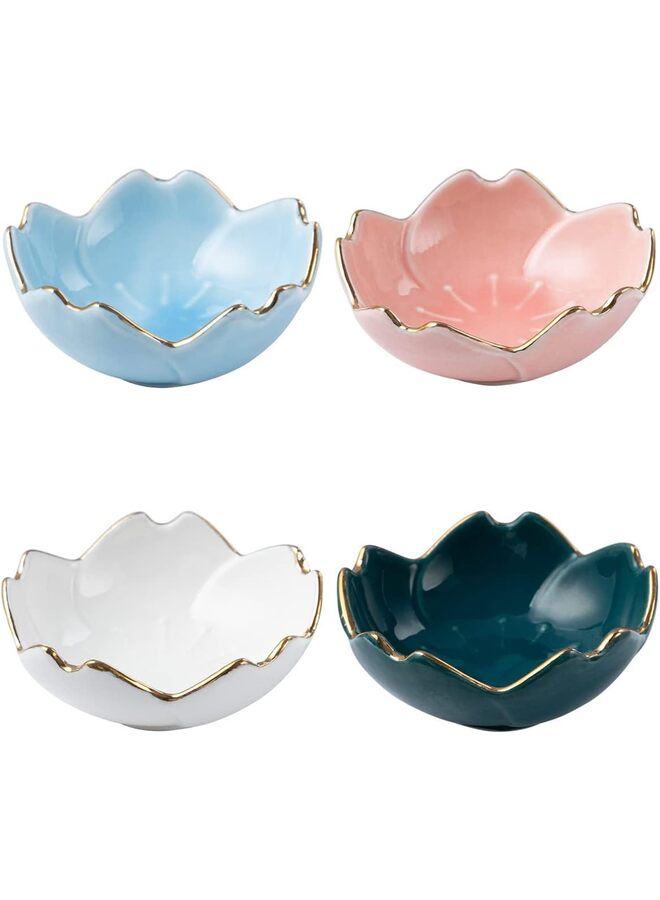 يُسلِّم قطع من أطباق صلصة الصويا على الطريقة اليابانية، طبق صلصة بورسلين، طبق توابل، وعاء غمس الصويا للسوشي، وعاء حلوى، أطباق مقبلات، طبق تقديم للمطبخ والمنزل - Image 1