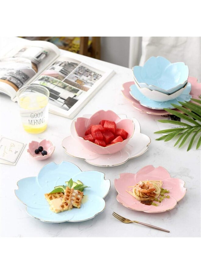 يُسلِّم قطع من أطباق صلصة الصويا على الطريقة اليابانية، طبق صلصة بورسلين، طبق توابل، وعاء غمس الصويا للسوشي، وعاء حلوى، أطباق مقبلات، طبق تقديم للمطبخ والمنزل - Image 2