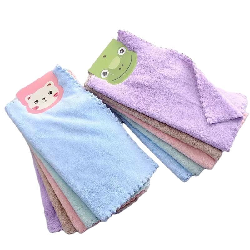 Outlay Home Face Towel/Handkerchief/Rumal/Hankey Microfiber Small Size -Soft and Super Absorbent Printed Face Towels for Women's, Kids and Newborn Babies - Set of 10, 25x25 CM - 1 Dozen - Image 1