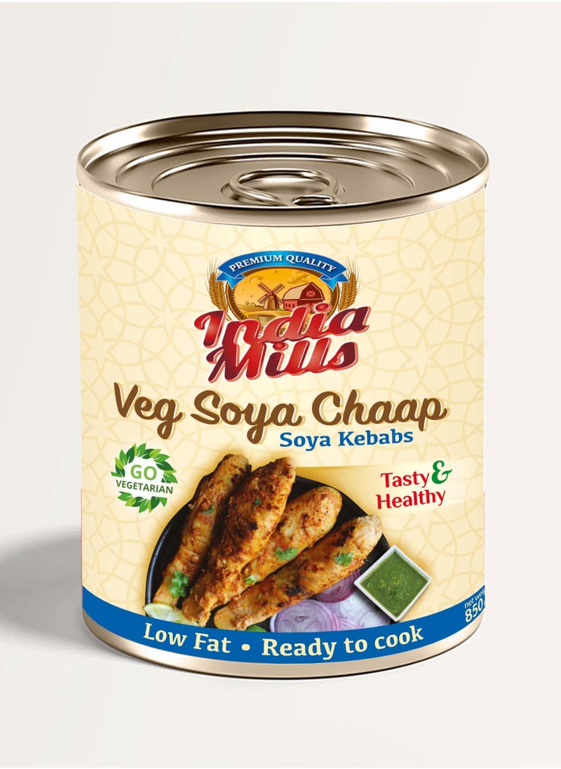 Veg Soya Chaap In Can 850grams