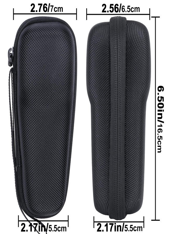 co2CREA Hard Carrying Case Compatible with NågraCoola CLIE 2 1 Silicone Face Scrubber Facial Cleansing Brush (Black) - Image 5