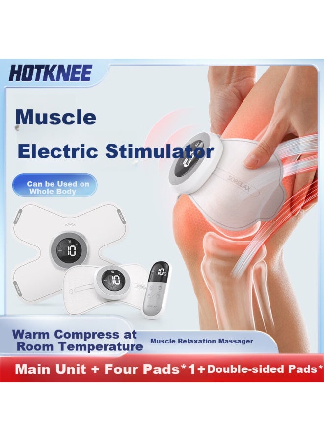 Hot Knee Electric Muscle Stimulator For Postoperative Muscle Recovery, Muscle Relaxation, And Massage Fascia Patch - Image 1