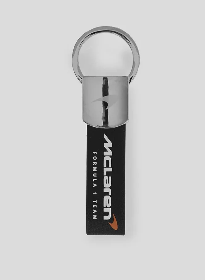 McLaren Mclaren F1 Team Keyring Black Leather Strap