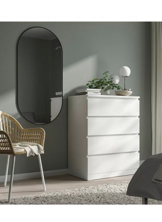 Chest of 4 drawers, white, 80x100 cm - pzsku/Z4A8BD7E0049A5BEDFFEEZ/45/_/1724228339/8b7cb205-ad71-4f81-855f-6d65462e4a16