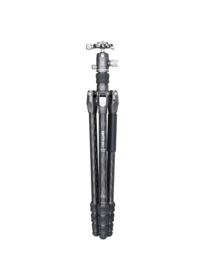 Benro Rh258ck Rhinoceros Professional Carbon Fiber Portable Reverse Folding Photography Tripod, Dual Panoramic Ball Head, Detachable Monopod, Dslr And Mirrorless Camera Tripod Set - Image 3