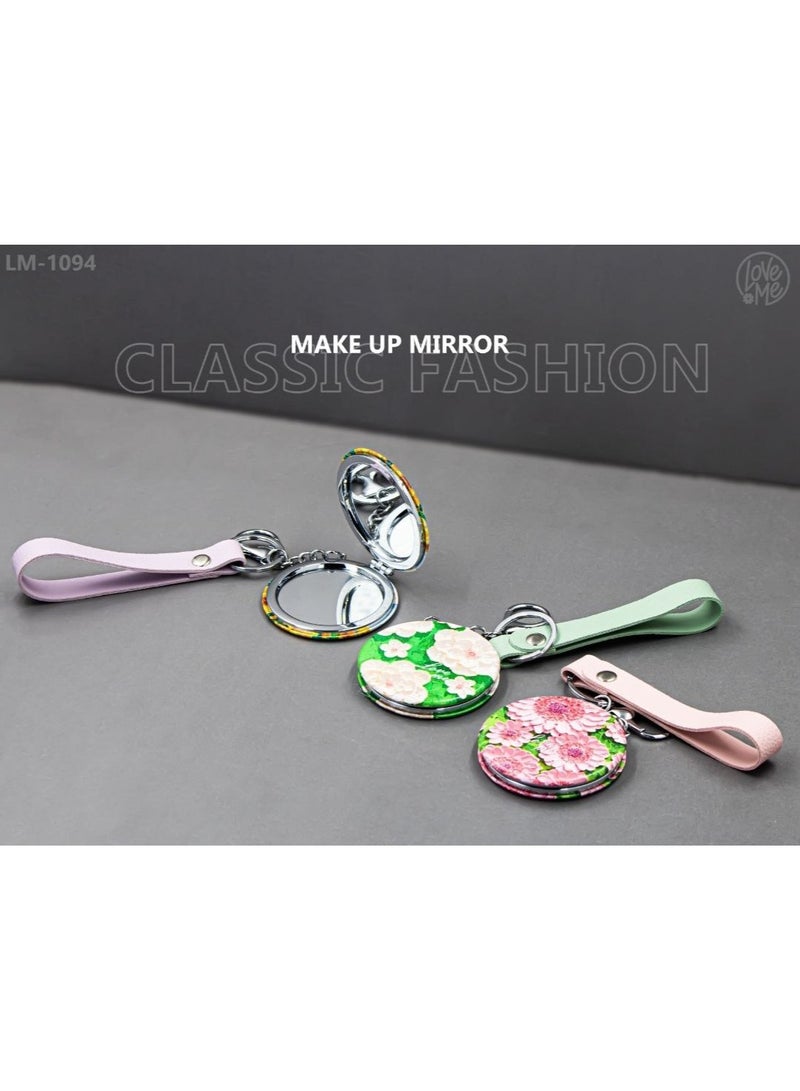 لوف مي مراّة يد صغيرة للمكياج متعدد الاشكل قطعة واحدة