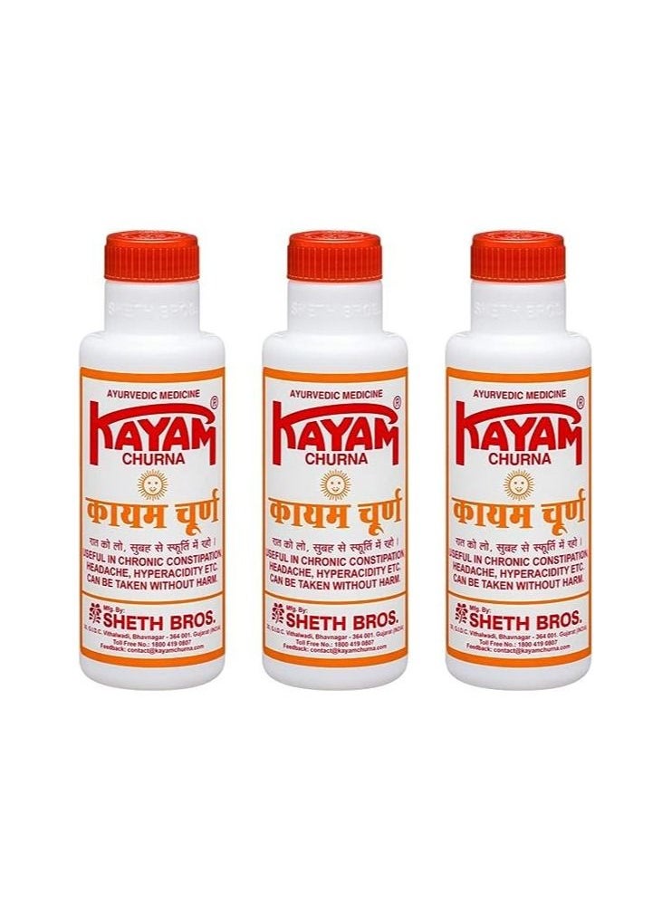 KAYAM - Kayam Churna Powder 100gm (Pack of 3) - Image 1