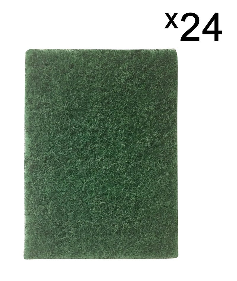 Brite Guard Brite Guard Polyester Scrub Pad Twin Pack Pouches 3x4 Inches Green 24 Pieces Pack  - Image 3