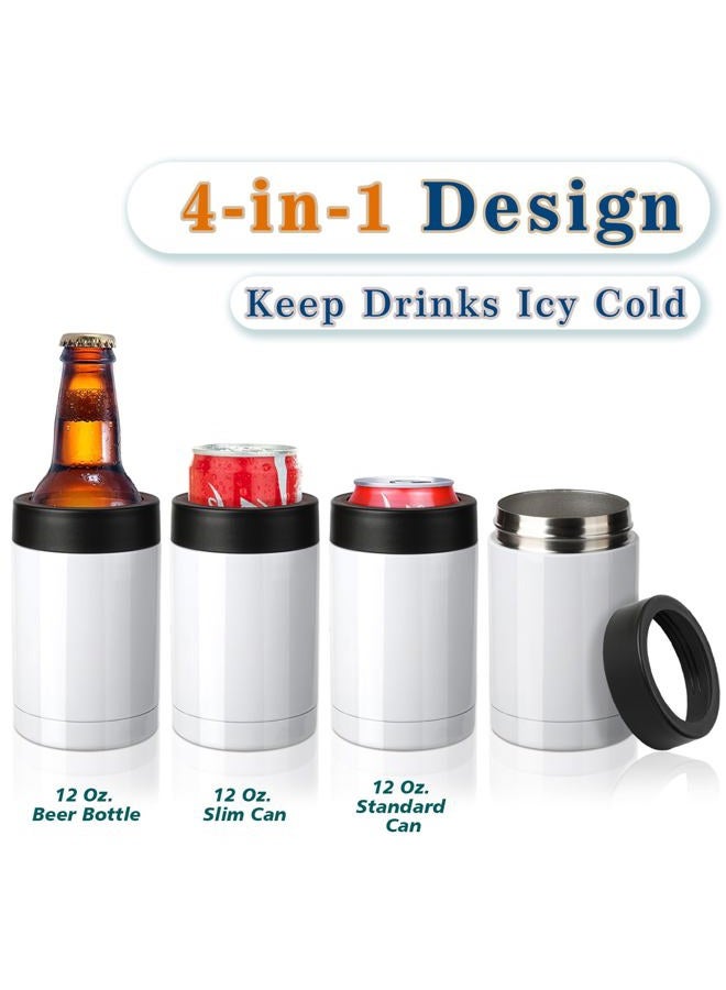 Stepstall 12oz Sublimation Blank Can Cooler on 4 packs - Image 2