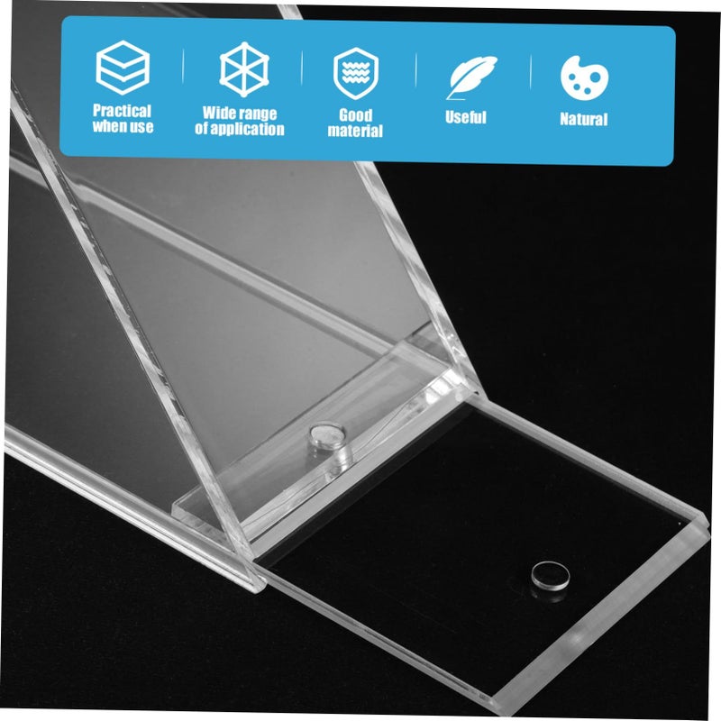 Acrylic Wall Mounted Flag Display Case with Protective Cover Memorial Keepsake Container - Image 3