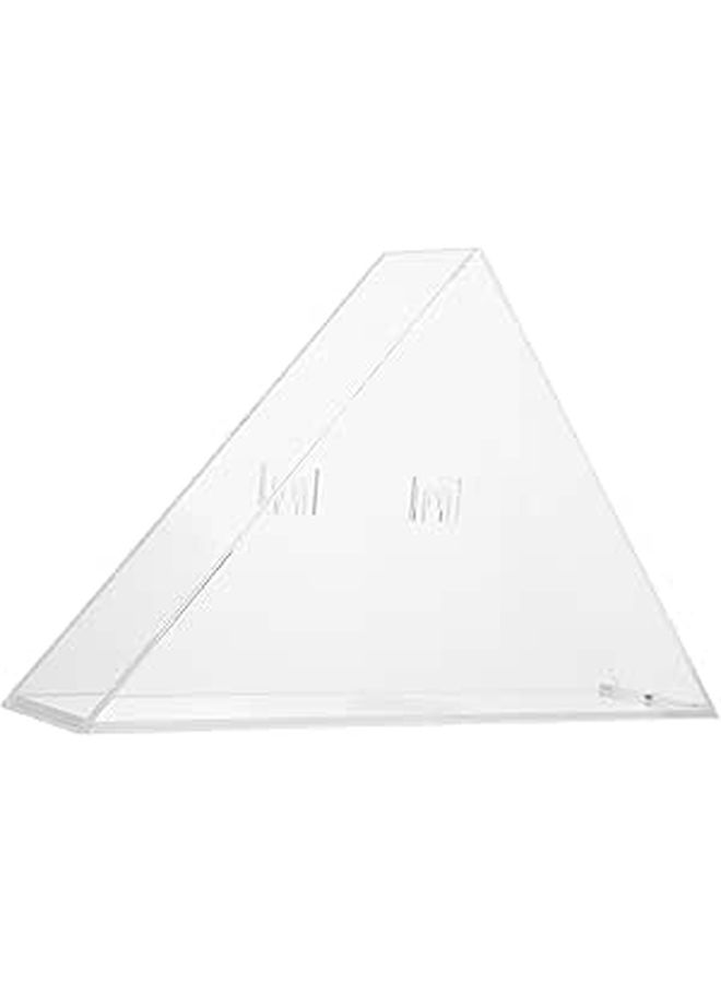 Acrylic Wall Mounted Flag Display Case with Protective Cover Memorial Keepsake Container - Image 1