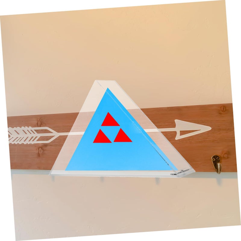 Acrylic Wall Mounted Flag Display Case with Protective Cover Memorial Keepsake Container - Image 4