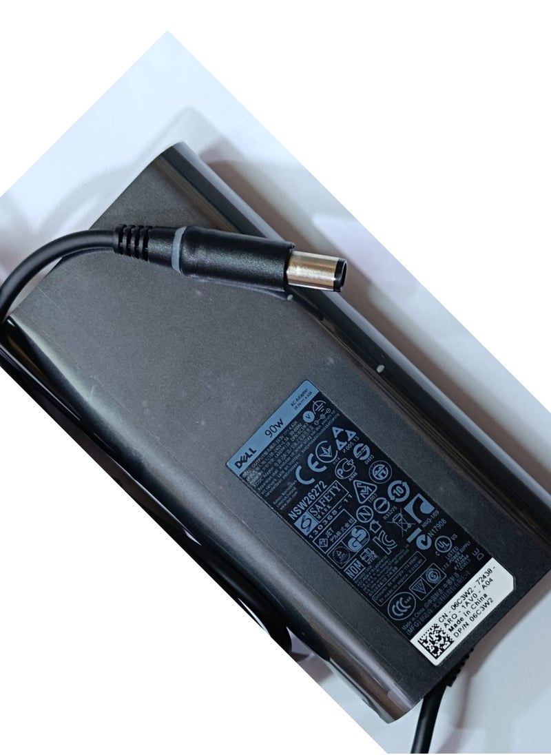 CSF Laptop Charger Dell 19.5V 4/62A 7.4 * 5.0 mm  3120 3180 3189 P22T P26T Latitude E7240 E7270 E7280 E7440 E7450 E7470 E7480 E5430 E54500 E5450 E5470 E5470 E5480 E5580  - Image 2