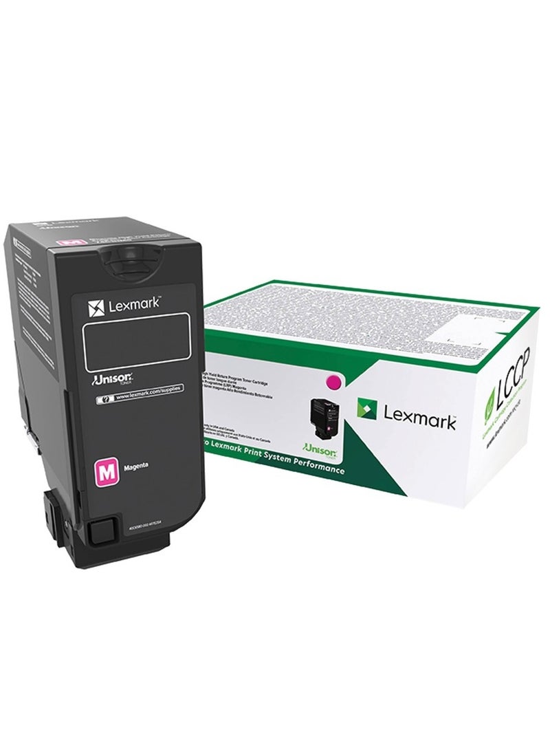 Lexmark 74C50K0 CS720, CS725, CX725 Magenta Return Programme Toner Cartridge