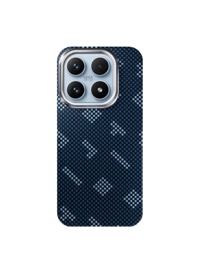 Conga Xiaomi 17 Case Kevlar Aramid Fiber Protective Cover Full Wrap Ultra-thin Hard Shell Shockproof Cooling Tetris Magnetic Metal Ring Crater - Image 3