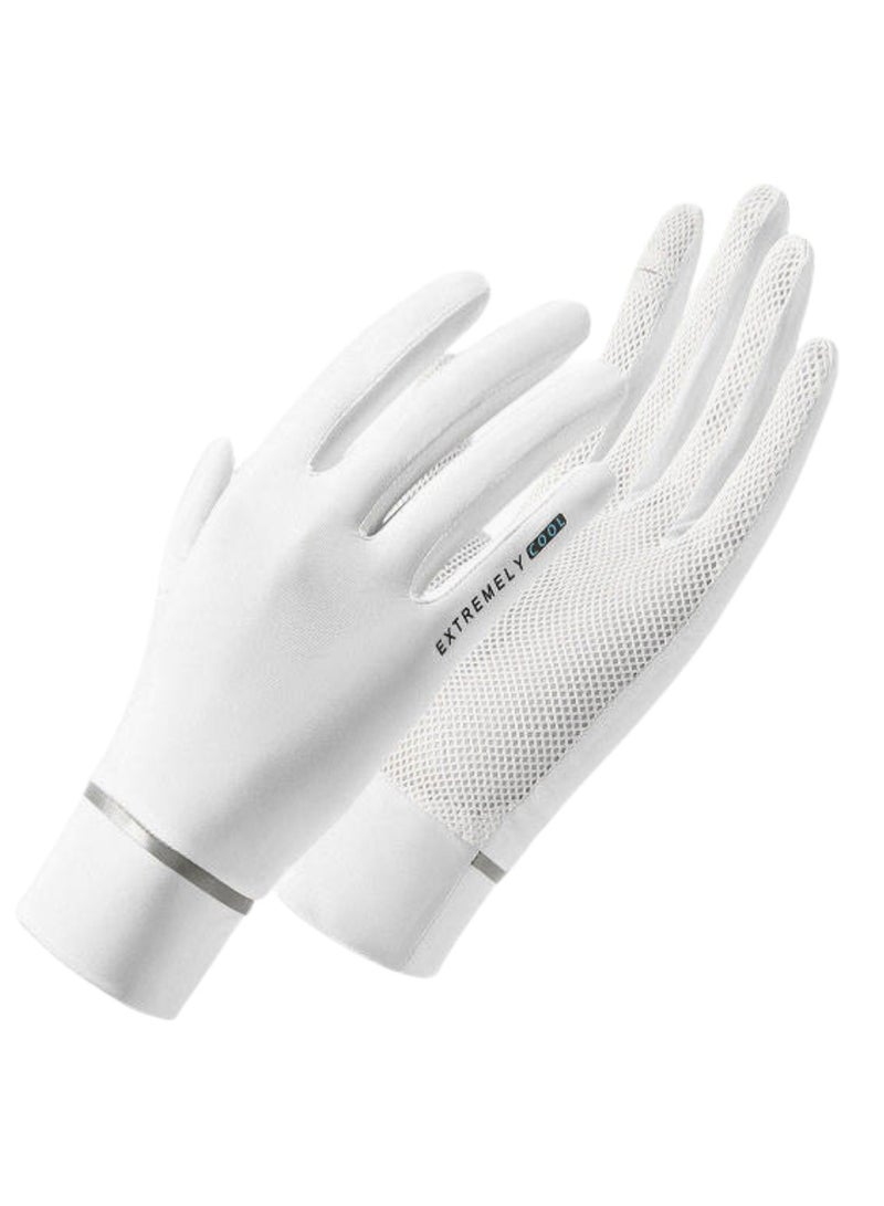 قفازات نسائية واقية من الشمس للحماية من الأشعة فوق البنفسجية، قفازات صيفية للوقاية من الشمس، قفازات تعمل باللمس للقيادة وركوب الخيل