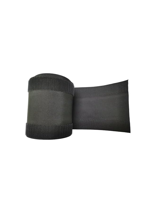 PROMASS Floor Cable Cover Protector, 10cm Wide 10 Feet Carpet Cord Cover Cable Management, Carpet Cord Cover Cable Protector for Home Commercial Office Carpet, Protect Cords Prevent a Trip Hazard (Black) - Image 3