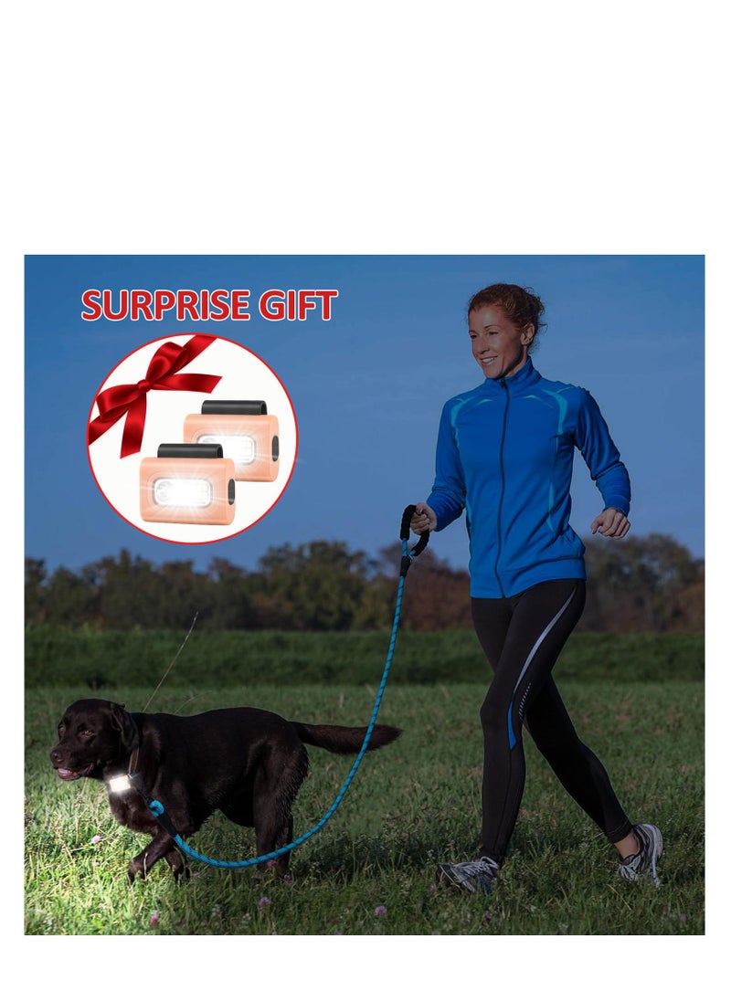 SYOSI - Running Light, 3PCS Wearable Magnetic Clip on Light for Runners & Joggers with 6 Lighting Modes, Rechargeable High Visibility Dog Lights for Night Dog Walking Hiking Camping (Black) - Image 1