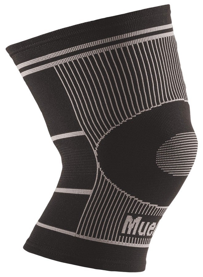 MUELLER Sports Medicine 4-Way Stretch Knee Support, Knee Pain Relief Support for Men and Women, Ideal for Arthritis, Sprains, Black, Small/Medium - Image 2