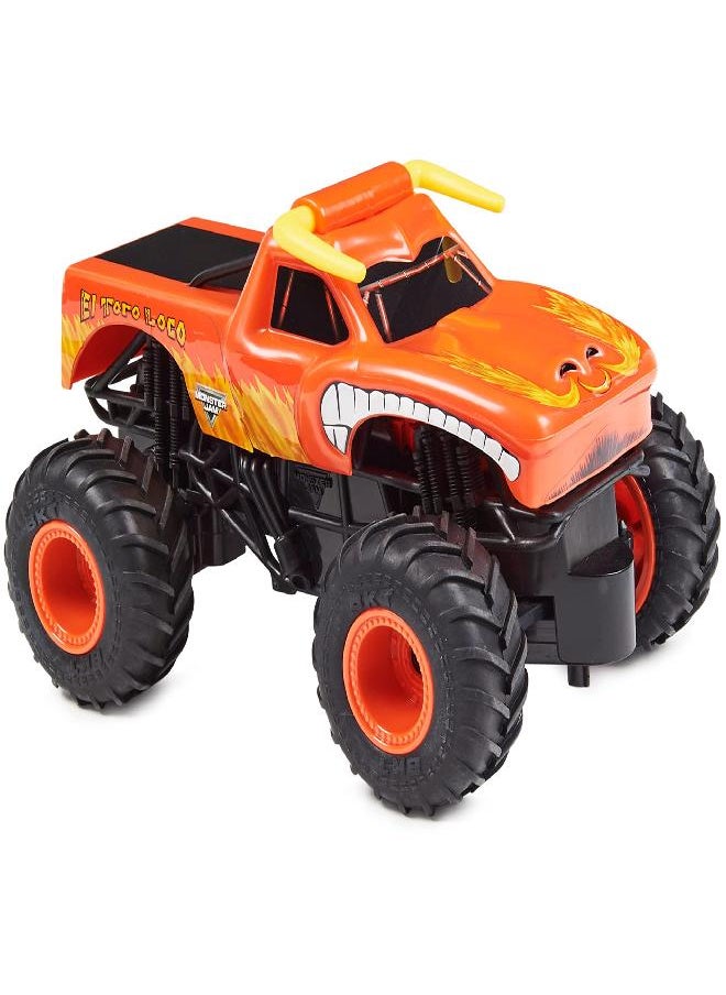 Monster Jam - Monster Jam, Official El Toro Loco Remote Control Monster Truck, 1:24 Scale, 2.4 GHz, for Ages 4 and up - Image 1