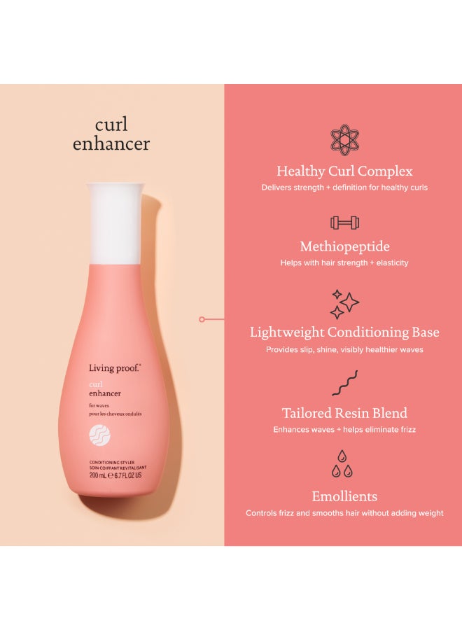 Living Proof Curl Enhancing & Strengthening Hair Cream - Defines Curls, Adds Bounce & Shine, Reduces Frizz & Provides Lightweight Moisture (200 ml) - Image 4