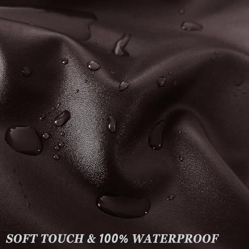 JOKIVTOU 1/2/3 Seats Polyester and Spandex Stretch Recliner Cover Sofa Cover with Side Pockets Waterproof Slipcover Recliner Couch Cover Furniture Protector with Elastic Bottom Living Room - Image 5