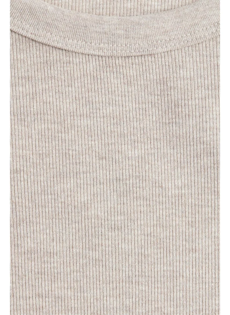 H&M Ribbed modal-blend top
