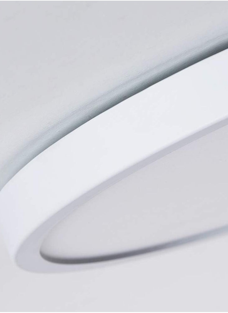 MAAS LED lamp with a circular design and very thin, mounted on the wall, recessed LED ceiling lamp, 2400 lumens, 30 watts, white  - Image 3