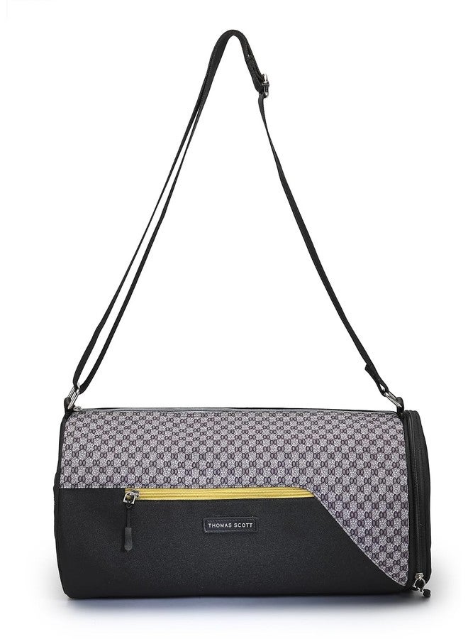 Thomas Scott Printed Medium Sports Duffel Bag - Image 5