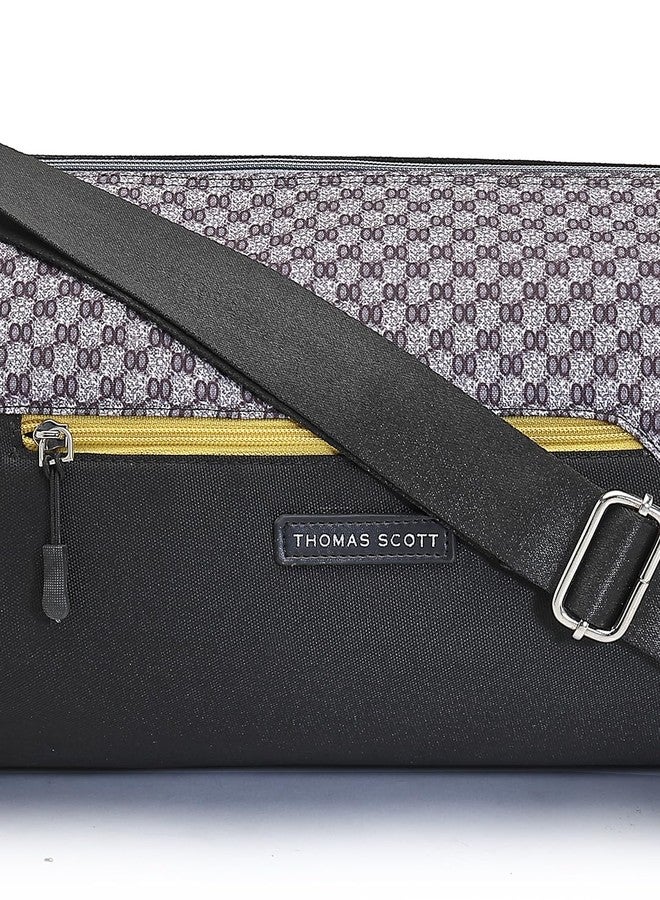 Thomas Scott Printed Medium Sports Duffel Bag - Image 3