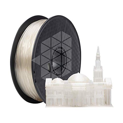 Tesseract Premium PLA + 1.75mm 3D Printing Filament | Dimensional Accuracy +/- 0.03mm | Compatible with Most FDM Printers | 1 KG 3D Printer Filament - PLA Natural/Clear (Quantity 1) - Image 4