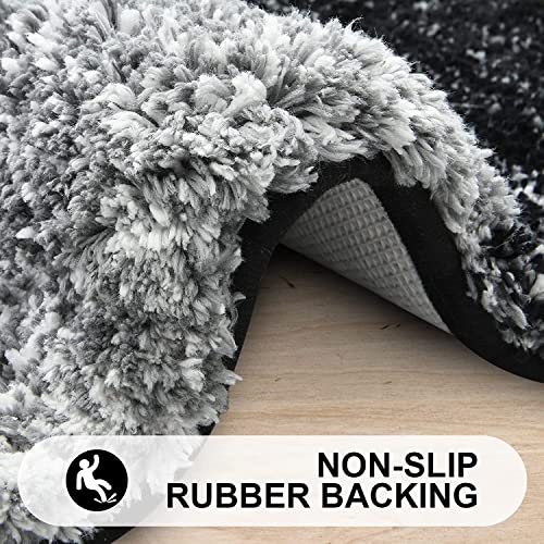 T Decore Microfiber Door Mats For Home Entrance Living Room | Anti Skid Doormats For Bathroom Entrance And Bedrooms | Main Door Mats For Entrance (Black, 16 X 24 Inch), Large Rectangle - Image 2