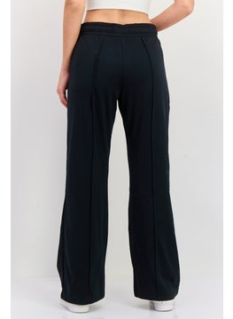 KANGOL Women Sportswear Fit Training Wide Leg Jogger Pants , Midnight Navy  - Image 3
