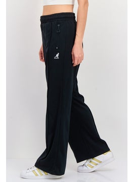 KANGOL Women Sportswear Fit Training Wide Leg Jogger Pants , Midnight Navy  - Image 2