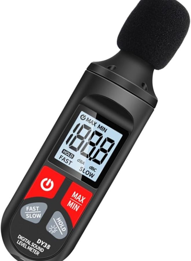 Digital Sound Level Meter Noise Decibel Tester Environmental Monitoring Easy to Use - Image 1