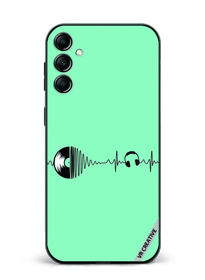 VR CREATIVE Protective Case Cover For Samsung Galaxy A15 5G/A15 Music Beats Design Multicolour - Image 1