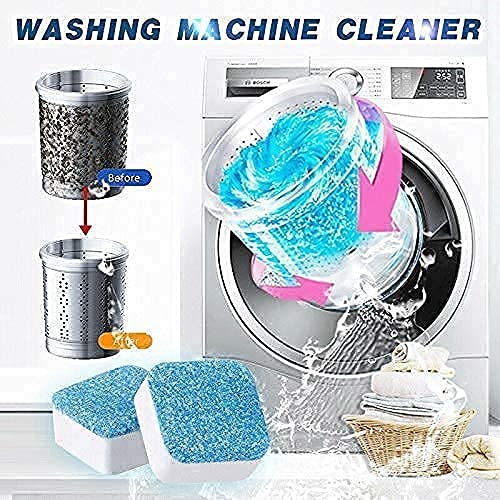 TETRIX Washing Machine Deep Cleaner Tablet for Front and Top Load Machines, Descaling Powder Tablet for Cleaning & Drum Stain Remover, Washing Machine Descaler Powder (Pack of 10) - Image 5