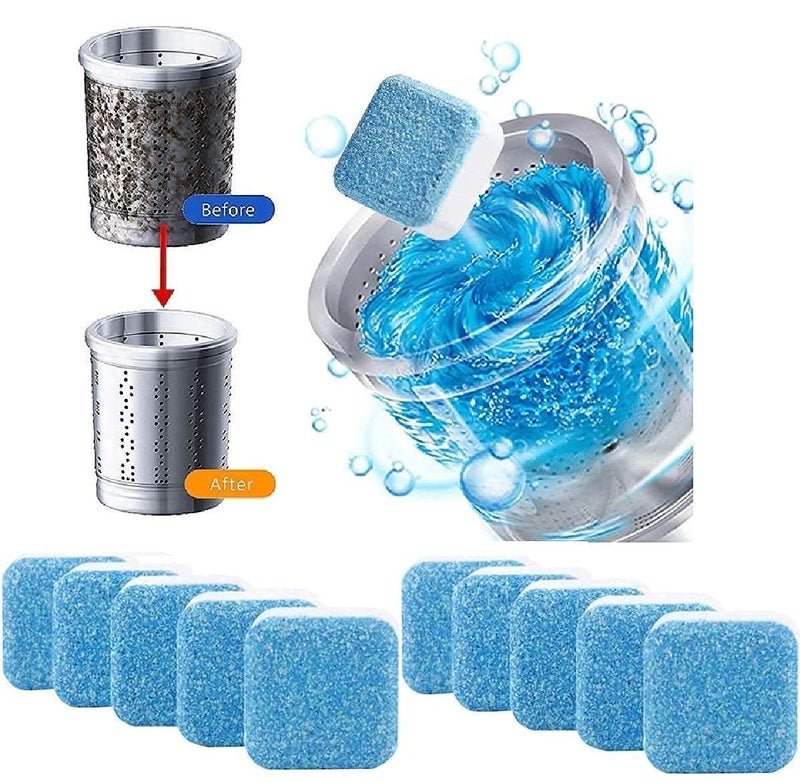 TETRIX Washing Machine Deep Cleaner Tablet for Front and Top Load Machines, Descaling Powder Tablet for Cleaning & Drum Stain Remover, Washing Machine Descaler Powder (Pack of 10) - Image 3