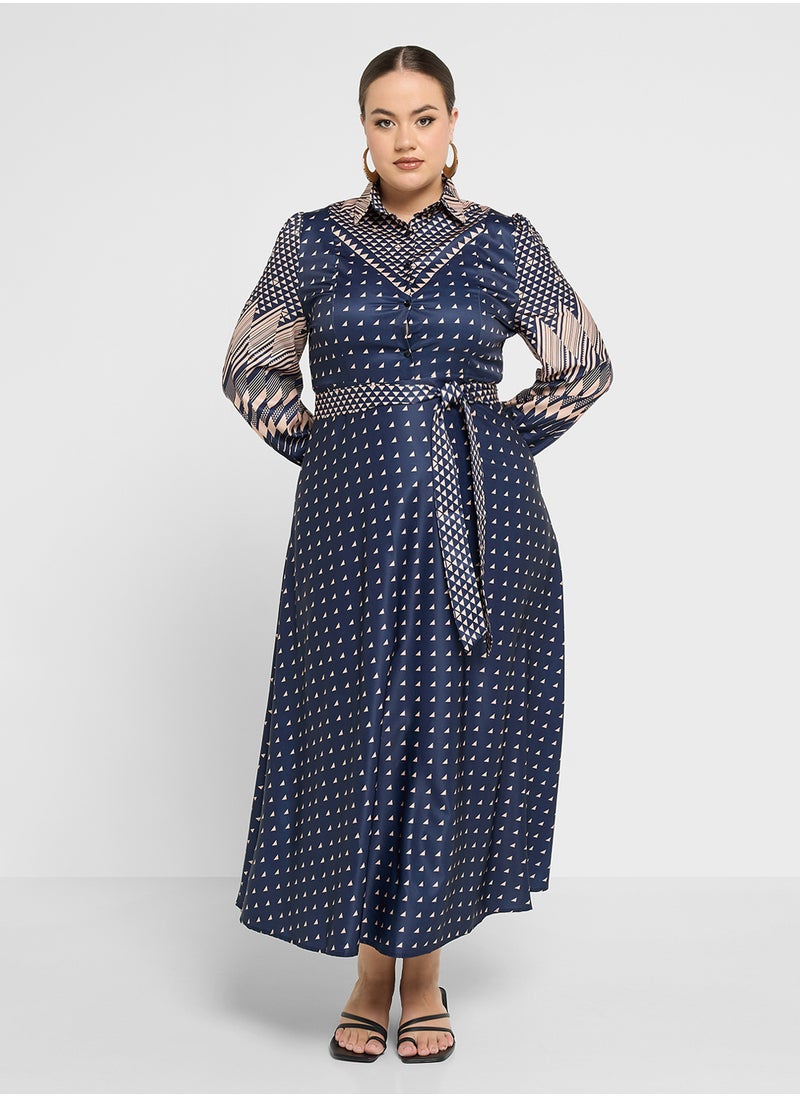 Khizana Plus size printed dress  - Image 4