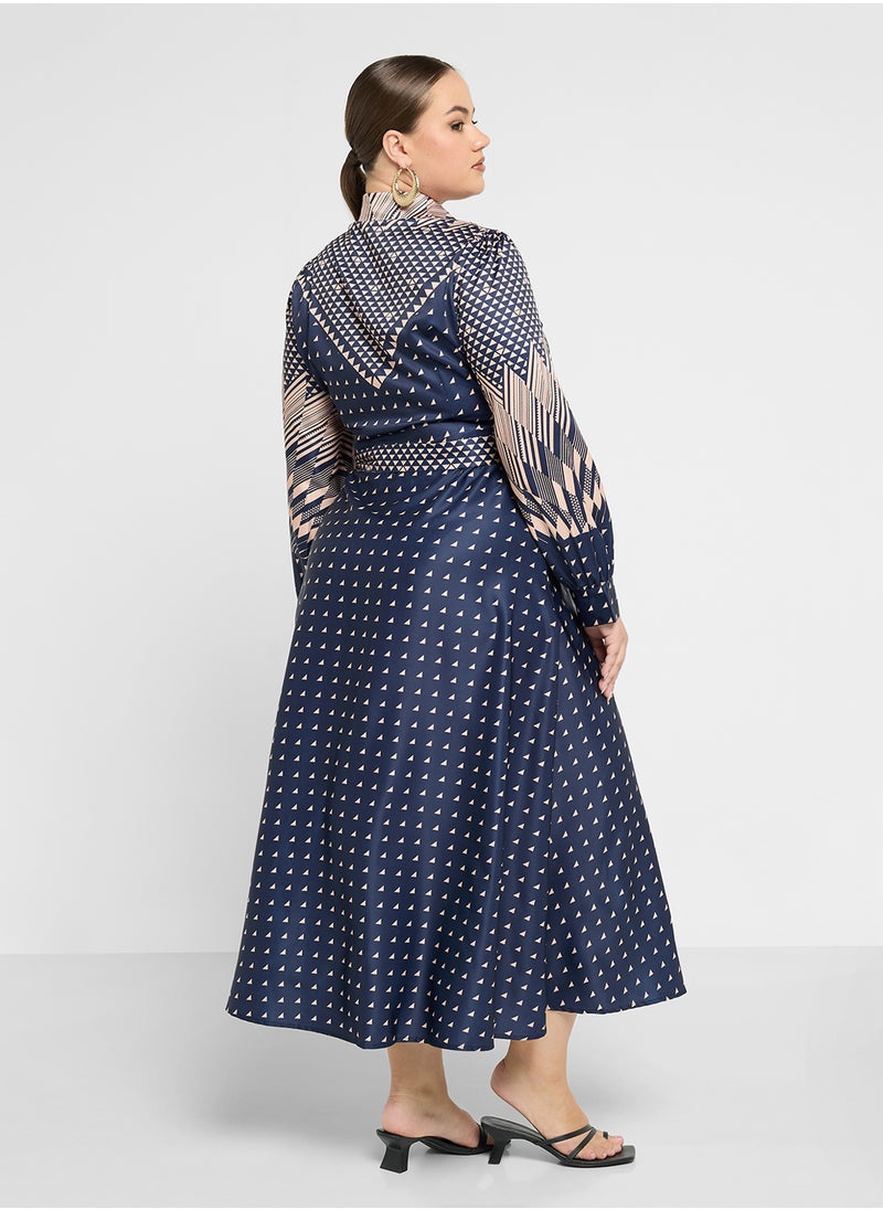 Khizana Plus size printed dress  - Image 2