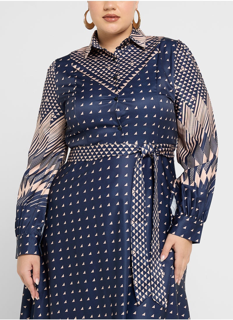 Khizana Plus size printed dress  - Image 3