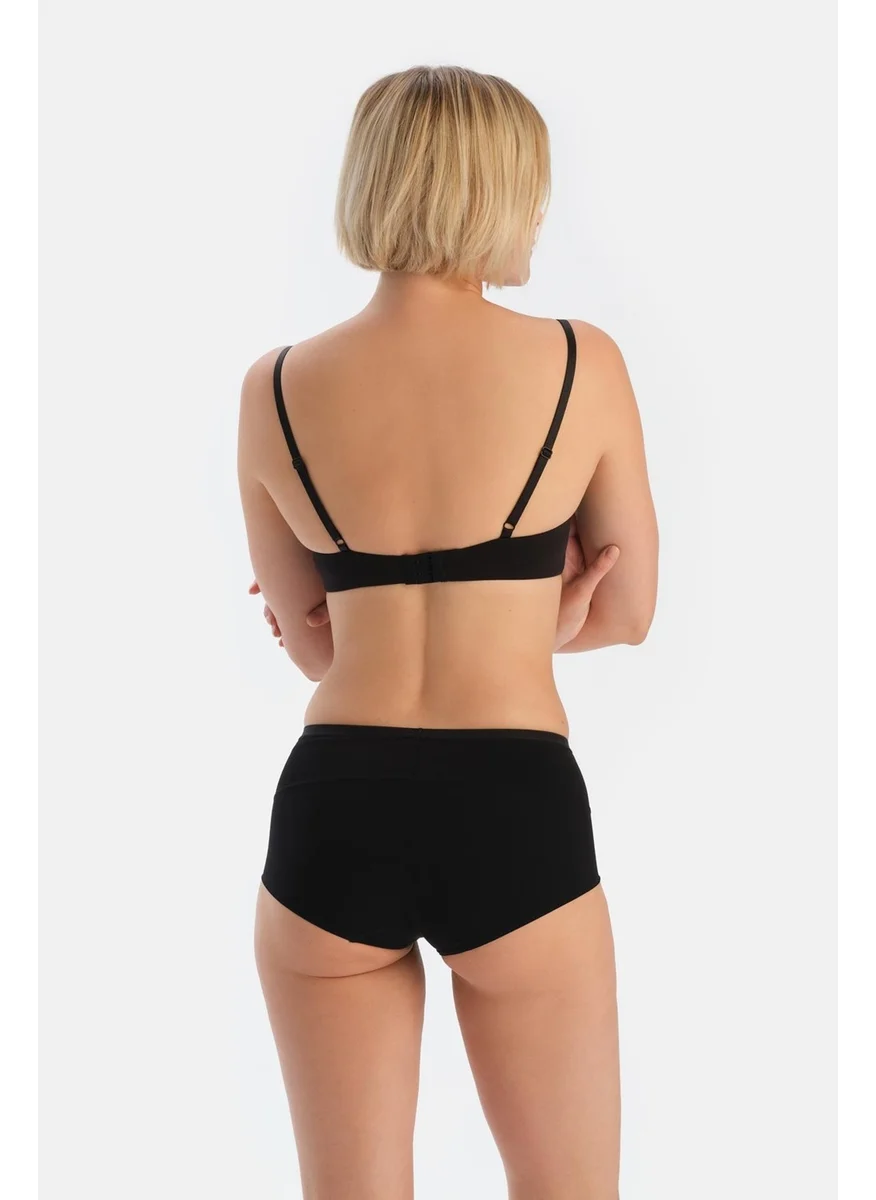 داجي Black 5141KC Seamless Corset Effect Panties