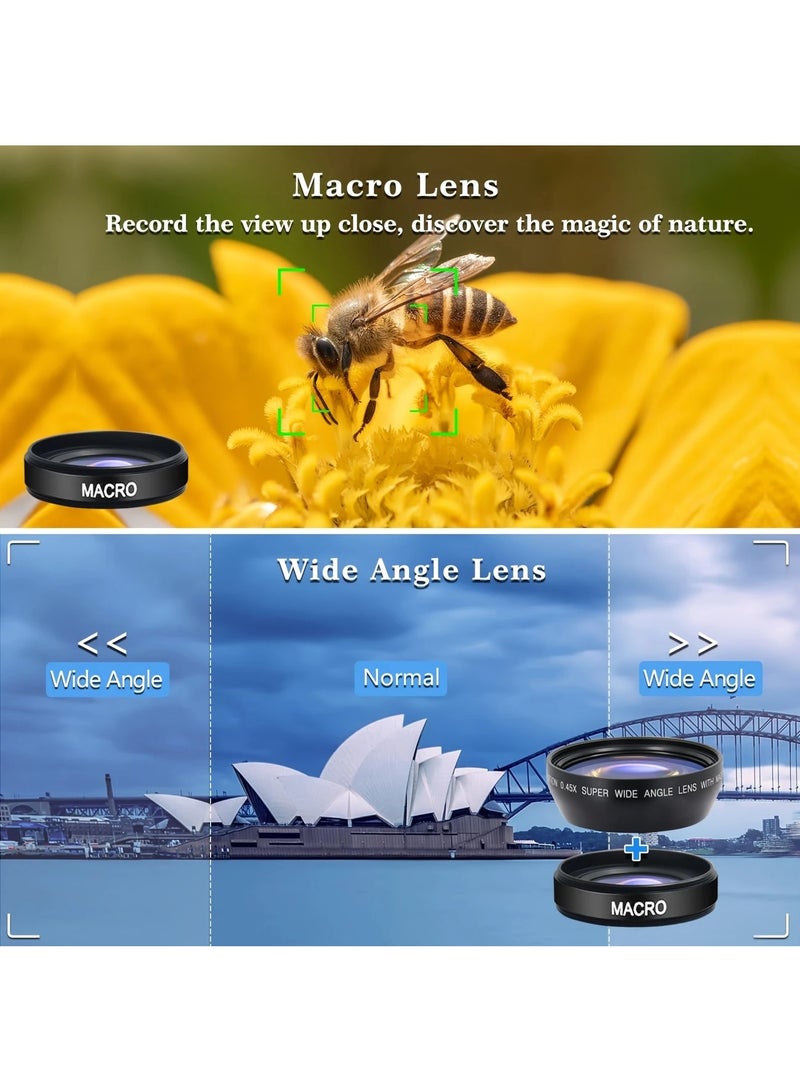 AUSEK 6K Digital Camera for Photography, 64MP Vlogging Camera with 3" 180° Flip Screen, 16X Zoom Autofocus Compact Travel Beauty Cameras for Teens, with Wide Angle & Macro Lens, 2 Batteries, 64G SD Card  - Image 2