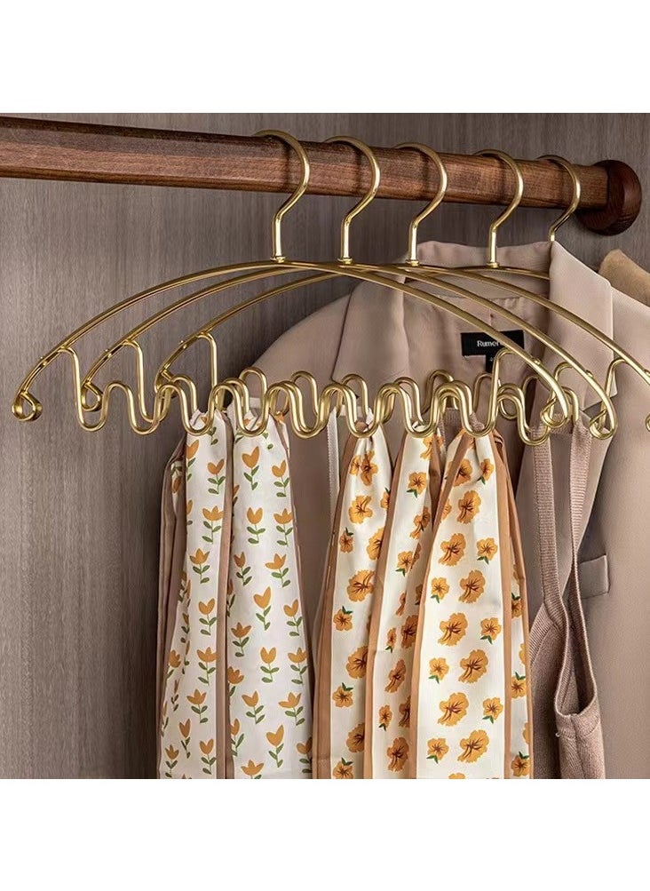 Generic 5 sets of wave shaped underwear hangers, special scarves, hooks, anti slip and traceless hooks  - Image 1