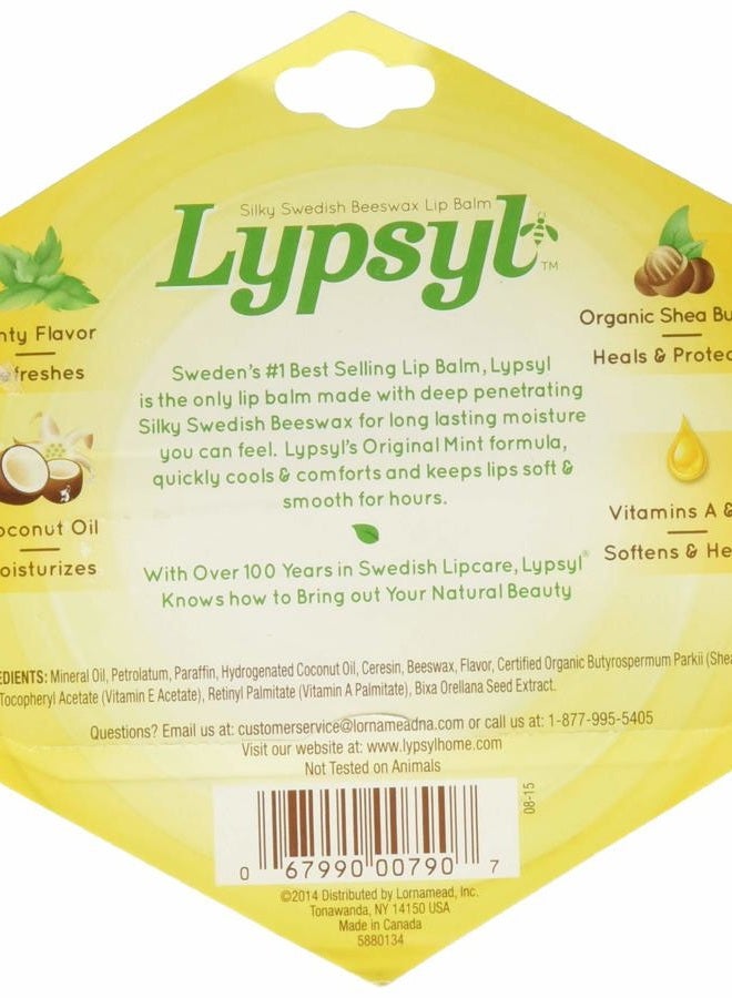 lypsyl Intense Protection Original Mint, Lip Balm 0.10 oz - Image 2