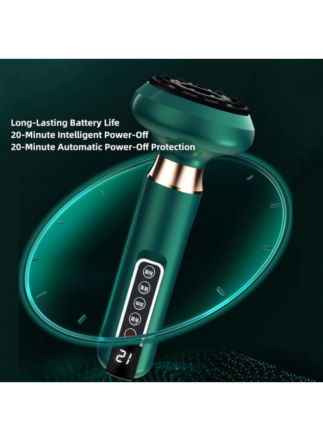 شو وو جهاز كهربائي محمول قابل لإعادة الشحن، مضاد للسيلوليت، جهاز نحت الجسم، جهاز شفط دهون لاسلكي، جهاز تدليك لتشكيل الجسم، جهاز تدليك للبطن، جهاز تدليك بالحجامة - Image 3