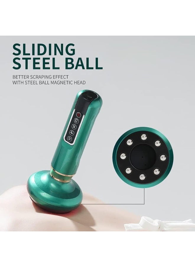 شو وو جهاز كهربائي محمول قابل لإعادة الشحن، مضاد للسيلوليت، جهاز نحت الجسم، جهاز شفط دهون لاسلكي، جهاز تدليك لتشكيل الجسم، جهاز تدليك للبطن، جهاز تدليك بالحجامة - Image 2