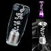 Sumjig 1 PC Car Speed Shift Knob 394 x 17 x 118 Transparent Crystal Bubble Gear Shift Knob with LED Lights Easy to Install Suitable for Most Car Models - Image 2